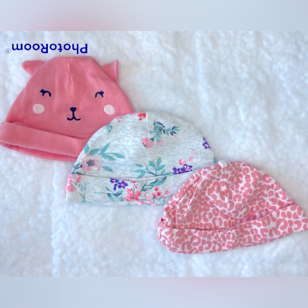 3 month baby hats